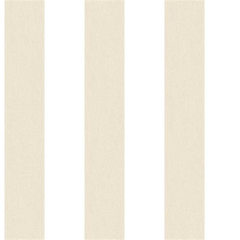 Smart Stripes Beige and White 2-Wide Stripe Wallpaper G67579 - The Home Depot