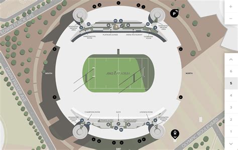 ANZ Stadium - Sydney Location, Capacity, Seating Plan Map & Parking