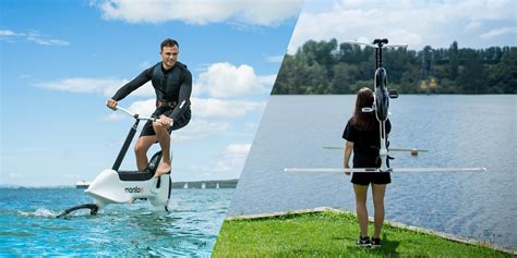 New electric hydrofoil bike helps you fly above the waves with a 400 W ...