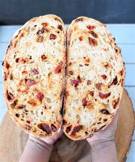 Sun Dried Tomato and Parmesan Sourdough Bread - Zesty South Indian ...