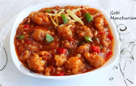 GOBI MANCHURIAN GRAVY - RECIPES WITH CAULIFLOWER