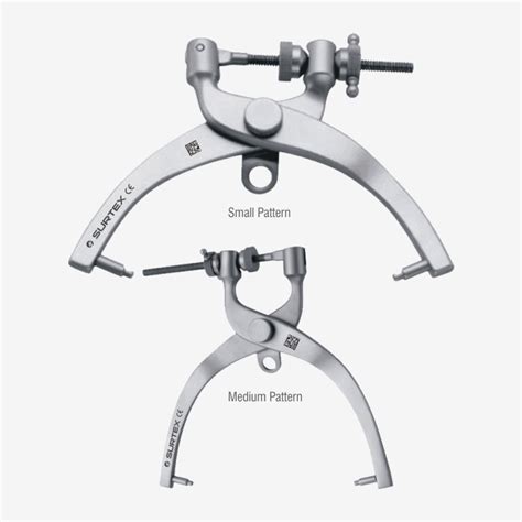 SURTEX® Crutchfield Skull Traction Tongs - U-Shaped Blades