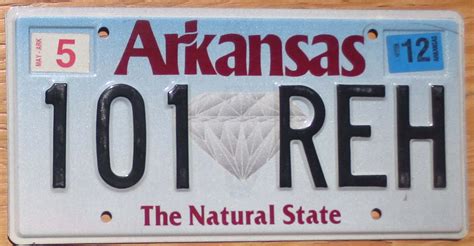 2012 Arkansas vg | Automobile License Plate Store: Collectible License Plates for Less