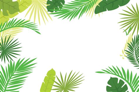 Floral Border Svg Leaves