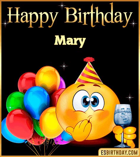 Happy Birthday Mary GIF 🎂 Images Animated Wishes【28 GiFs】