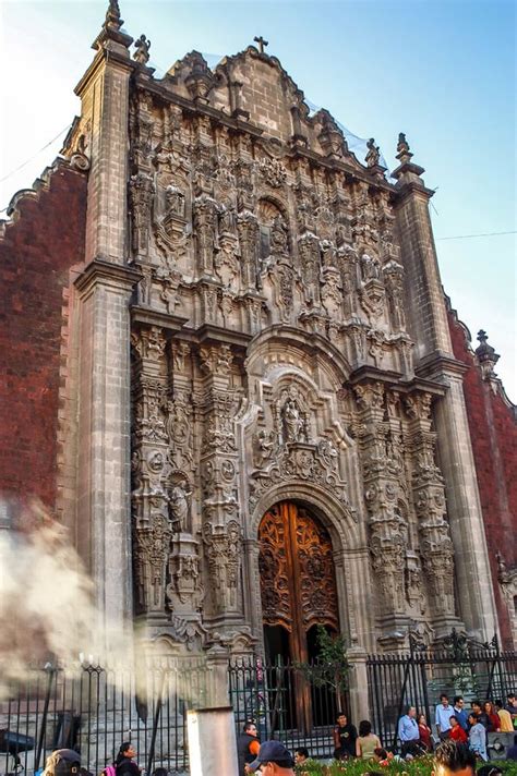 Mexico City Cathedral editorial stock photo. Image of history - 32785758