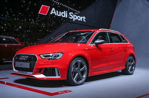 Updated Audi RS3 hatchback breaks cover at Geneva - Autocar India