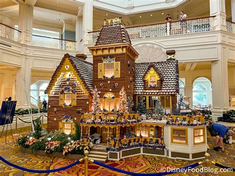 Full Menu and Prices For The 2022 Grand Floridian Gingerbread House in ...