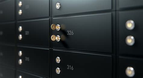 Bank Safe Deposit Box Vault