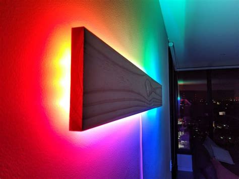 Super Simple RGB WiFi Lamp | Led wall lights, Wall lights, Led lighting diy