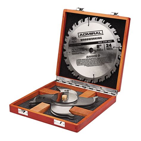 8 in. 24T Dado Circular Saw Blade Set