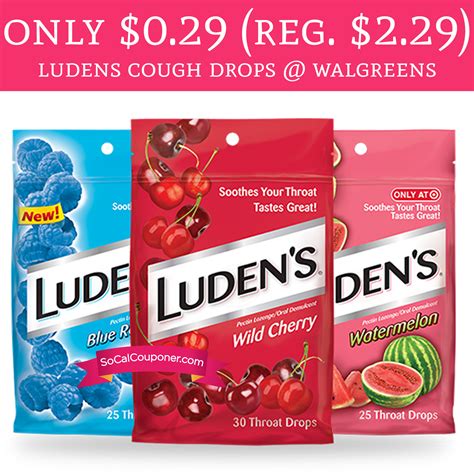 Only $0.39 (Regular $2.39) Luden’s Cough Drops @ Walgreens Until 11/5 - Deal Hunting Babe