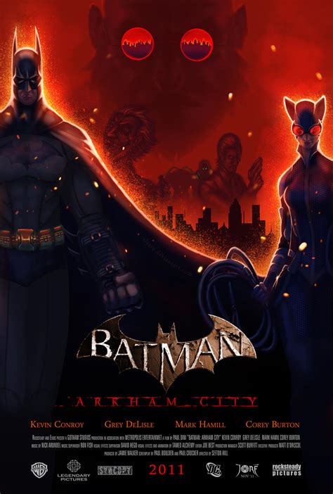 Arkham City Movie Poster Finale by ElJore on DeviantArt