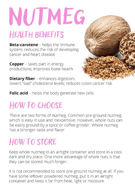 Nutmeg | Nutmeg health benefits, Nutmeg benefits, Natural health remedies