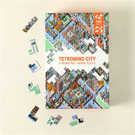 Tetromino Building Block Puzzle | Puzzles | Uncommon Goods