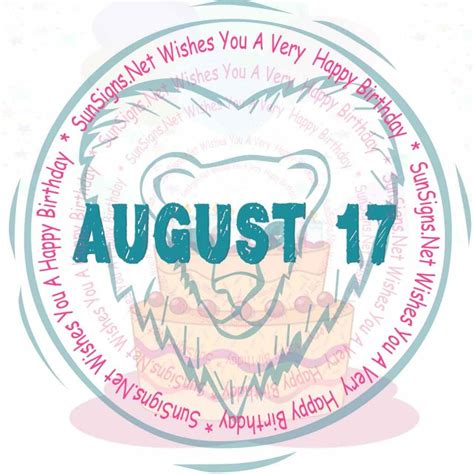 August 17 Zodiac is Leo, Birthdays and Horoscope - SunSigns.Net