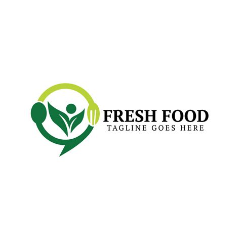 Fresh food logo design - MasterBundles