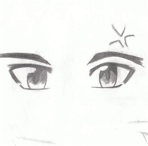 Happy Male Anime Eyes