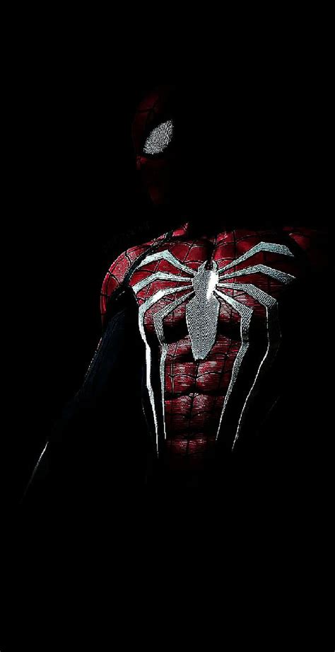 1170x2532px, 1080P free download | Spiderman, black, dark, man, marvel, oled, red, spider ...