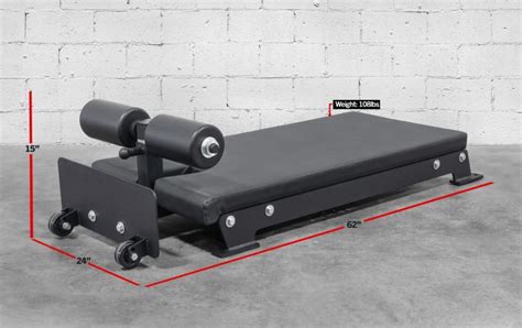 Gozo Floor GHD Glute Hamstring Nordic Curl Bench, Sports Equipment, Exercise & Fitness, Toning ...