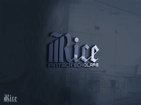 Serious, Professional, Club Logo Design for Rice Fintech Scholars by DP ...