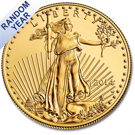 1 oz American Gold Eagle Uncirculated (Random Year) - Legacy Coins & Capital, LLC