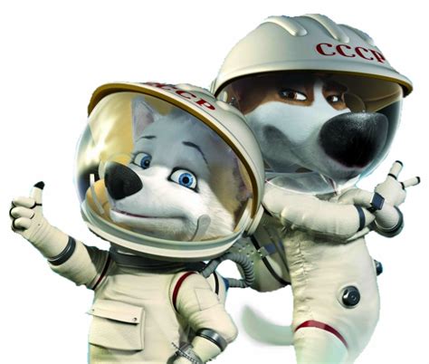 Belka and Strelka by FreeOzi on DeviantArt