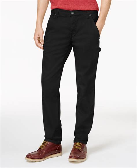 Dickies Cotton Men's Flex Duck Carpenter Pants in Black for Men - Lyst