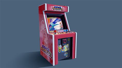 90's Arcade Machine - 3D model by RafaelScopel [6679deb] - Sketchfab