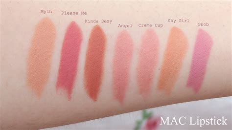 MakeupMarlin: MAC Lipstick Swatches 2