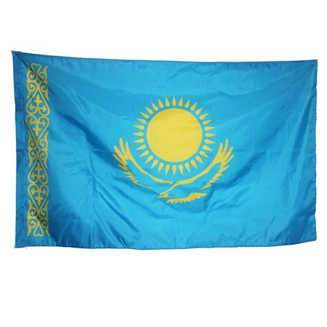 Other Flags of the World The Republic of Kazakhstan Flag 90*150CM Banner Kazakh flag decoration ...