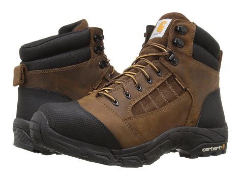 Lyst - Carhartt Lightweight Waterproof Work Hiker (brown Oil Tanned Leather) Men's Hiking Boots ...