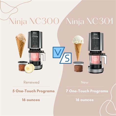 Creamy Showdown: Ninja Creami NC300 vs NC301 - Which Ice Cream Maker Reigns Supreme ...