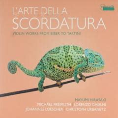 L'arte della scordatura : Violin works from Biber to Tartini - Mayumi Hirasaki - Muziekweb