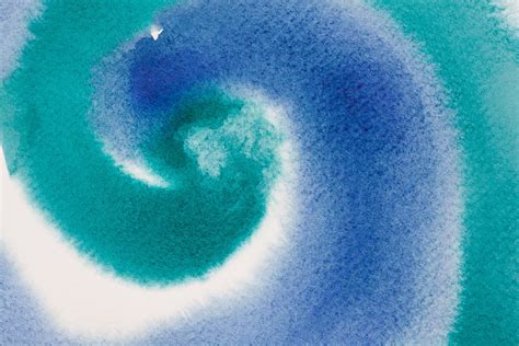 Free Images : spiral, run, green, color, paint, blue, circle, painting, watercolor, background ...