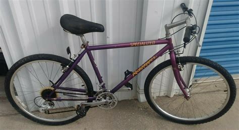 Vintage Specialized RockHopper Mountain Bike 26″, Purple | Specialized ...