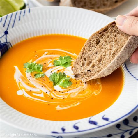 Lemongrass Pumpkin Soup with Coconut Milk (Pressure Cooker & Stovetop ...