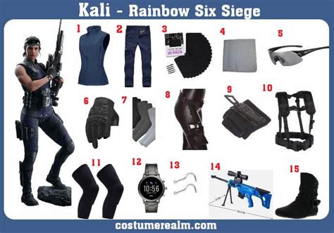 From Siege To Party: Craft Your Rainbow Six Kali Costume ⚔️