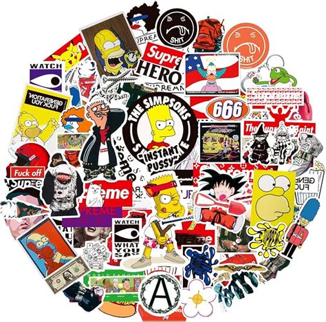 Top 7 Laptop Stickers Supreme - Home Preview