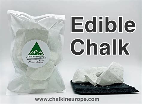 What is edible chalk?