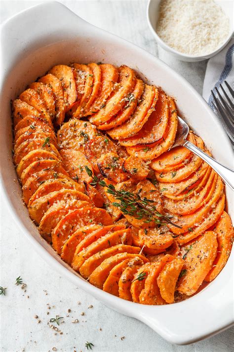 Garlic Parmesan Roasted Sweet Potatoes – SERENDIPITY NEWS