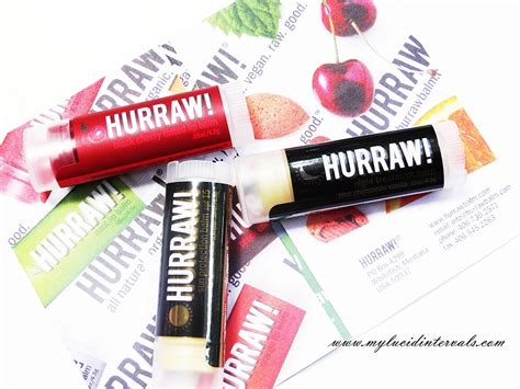 What's New? Hurraw! Lip Balm (Review + Swatches) | My Lucid Intervals