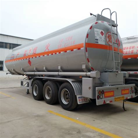 40cbm Heavy Oil Tanker/Fuel Tank Truck Semi Trailer for Sale - My ...