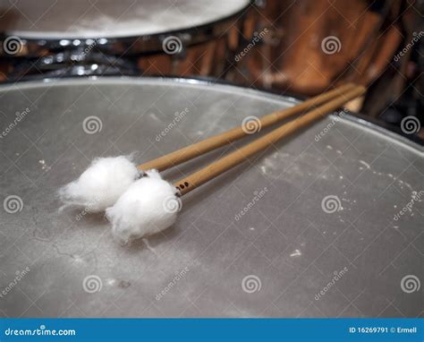 Timpani Sticks Stock Image - Image: 16269791