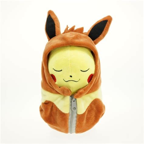 Sleeping Pikachu Plush Toy with Bag – HippyCase