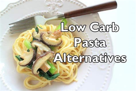 Where to buy low carb pasta alternatives