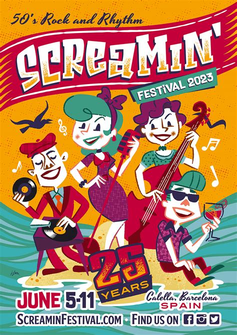 SCREAMIN' FESTIVAL 2023 on Behance