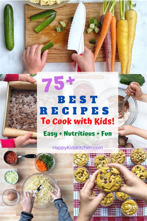 75 Best Recipes to Cook with Kids - Happy Kids Kitchen by Heather Wish Staller