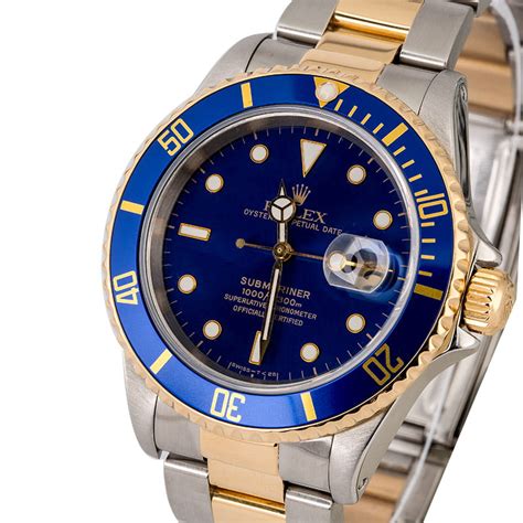 Rolex Submariner 16613 Two Tone Men's Diving Watch