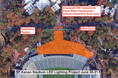 Kenan Stadium to Replace Light Installations This Month - Chapelboro.com